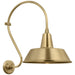 Visual Comfort Signature Canada - LED Barn Light - Academy Barn Light - Hand-Rubbed Antique Brass- Union Lighting Luminaires Decor