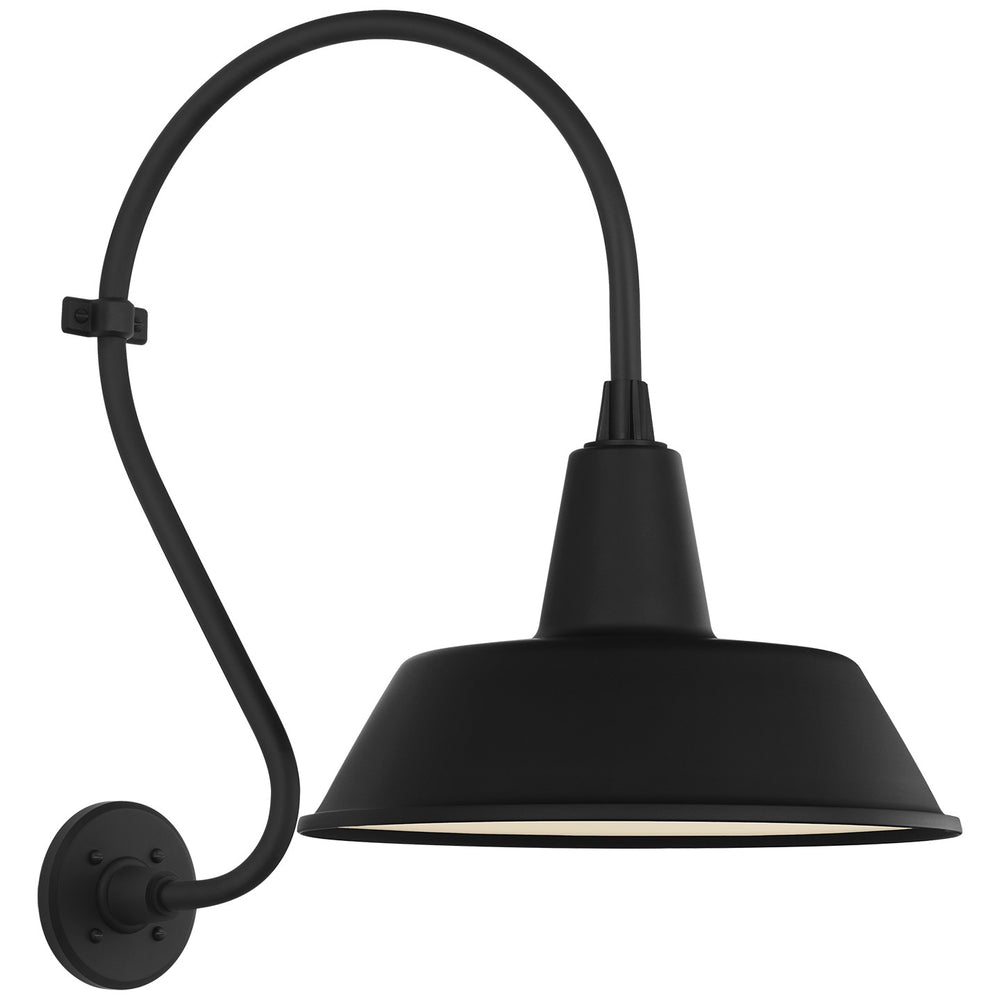 Visual Comfort Signature Canada - LED Barn Light - Academy Barn Light - Matte Black- Union Lighting Luminaires Decor