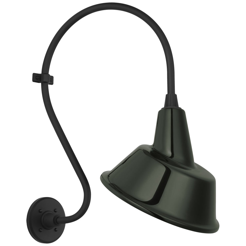 Visual Comfort Signature Canada - LED Barn Light - Academy Barn Light - Matte Black- Union Lighting Luminaires Decor