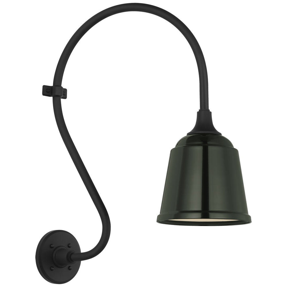 Visual Comfort Signature Canada - LED Barn Light - Academy Barn Light - Matte Black- Union Lighting Luminaires Decor