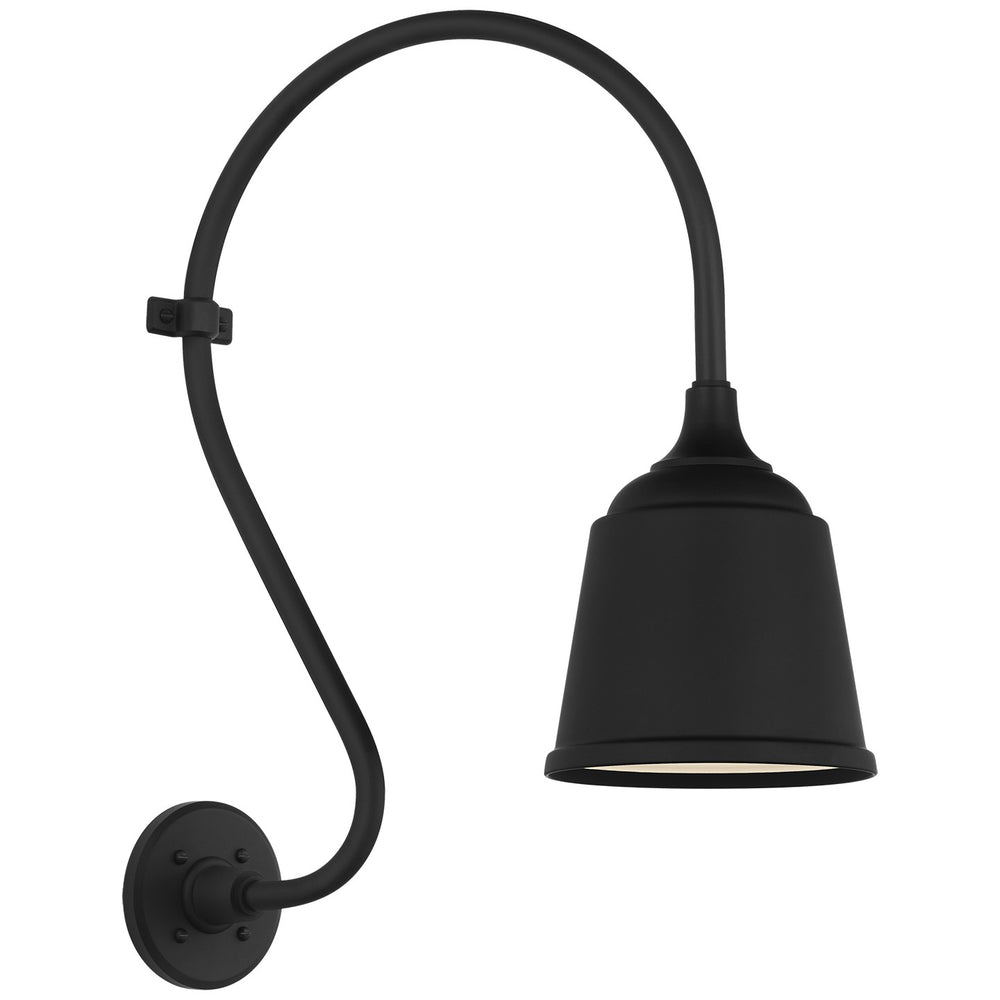 Visual Comfort Signature Canada - LED Barn Light - Academy Barn Light - Matte Black- Union Lighting Luminaires Decor