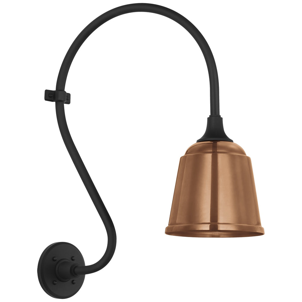 Visual Comfort Signature Canada - LED Barn Light - Academy Barn Light - Matte Black- Union Lighting Luminaires Decor