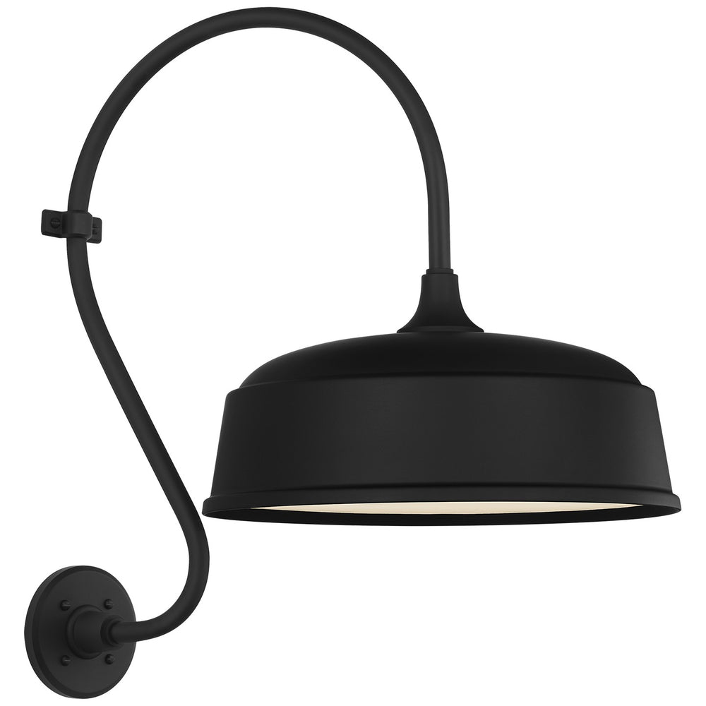 Visual Comfort Signature Canada - LED Barn Light - Academy Barn Light - Matte Black- Union Lighting Luminaires Decor
