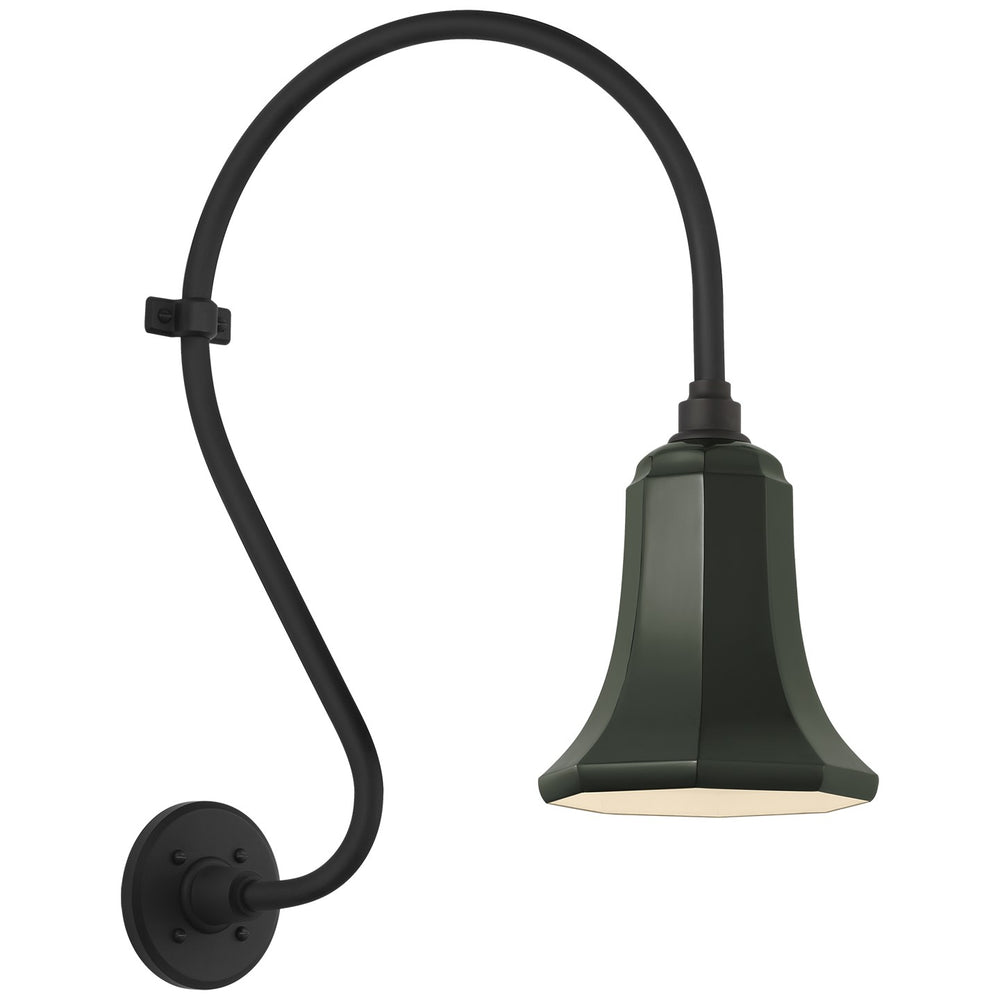 Visual Comfort Signature Canada - LED Barn Light - Academy Barn Light - Matte Black- Union Lighting Luminaires Decor