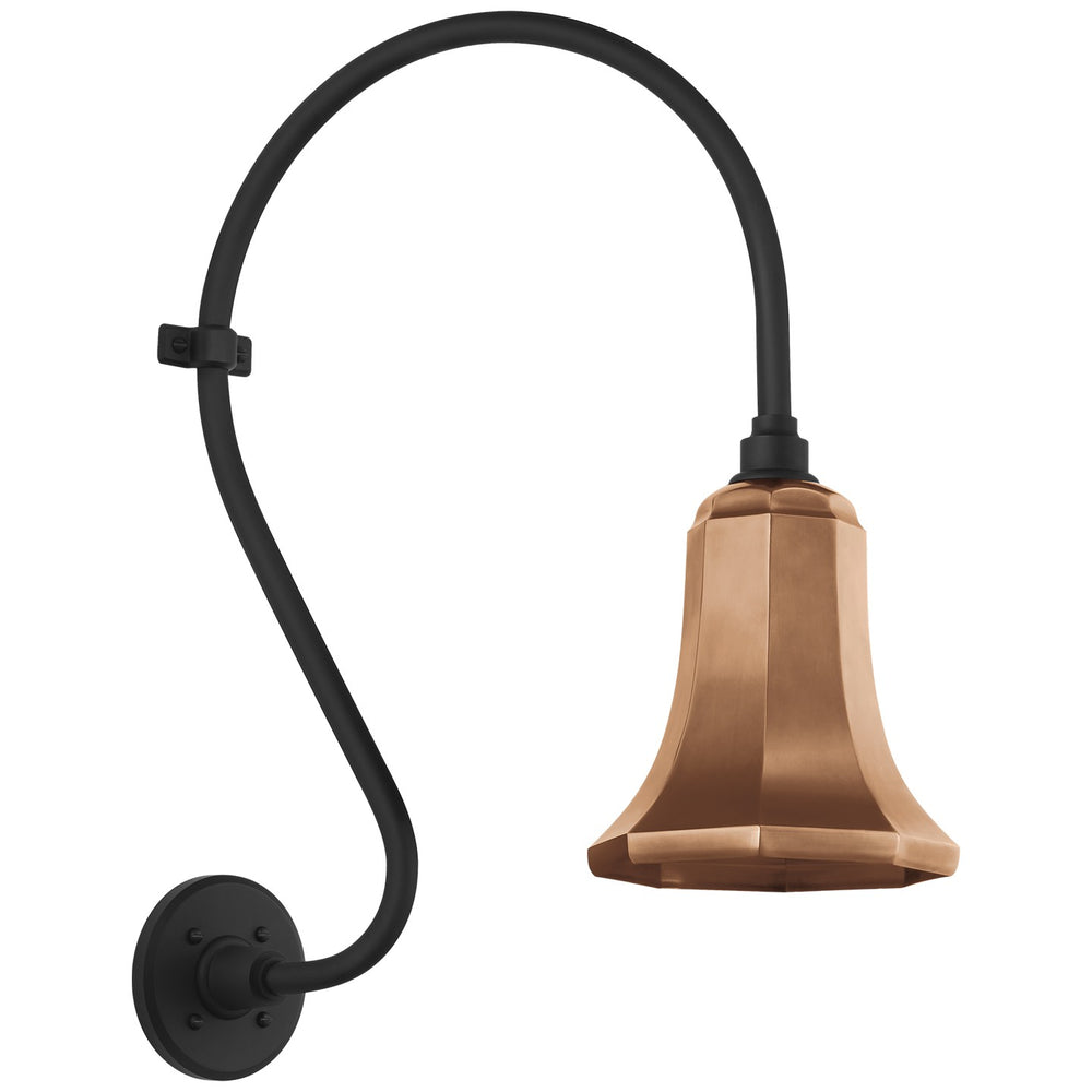 Visual Comfort Signature Canada - LED Barn Light - Academy Barn Light - Matte Black- Union Lighting Luminaires Decor