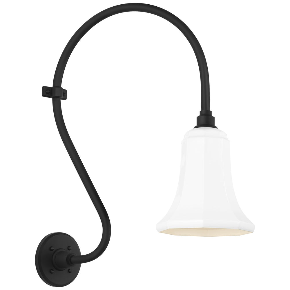 Visual Comfort Signature Canada - LED Barn Light - Academy Barn Light - Matte Black- Union Lighting Luminaires Decor
