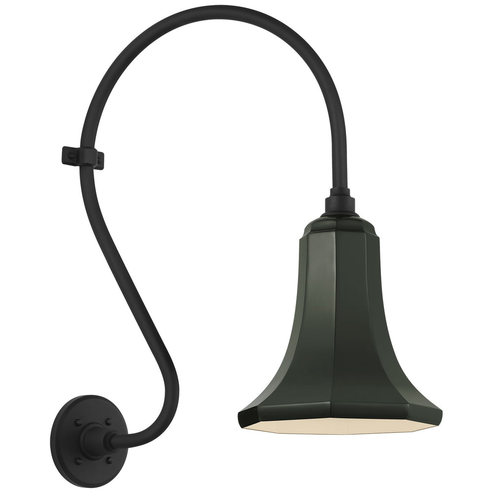 Visual Comfort Signature Canada - LED Barn Light - Academy Barn Light - Matte Black- Union Lighting Luminaires Decor