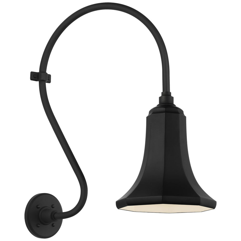 Visual Comfort Signature Canada - LED Barn Light - Academy Barn Light - Matte Black- Union Lighting Luminaires Decor