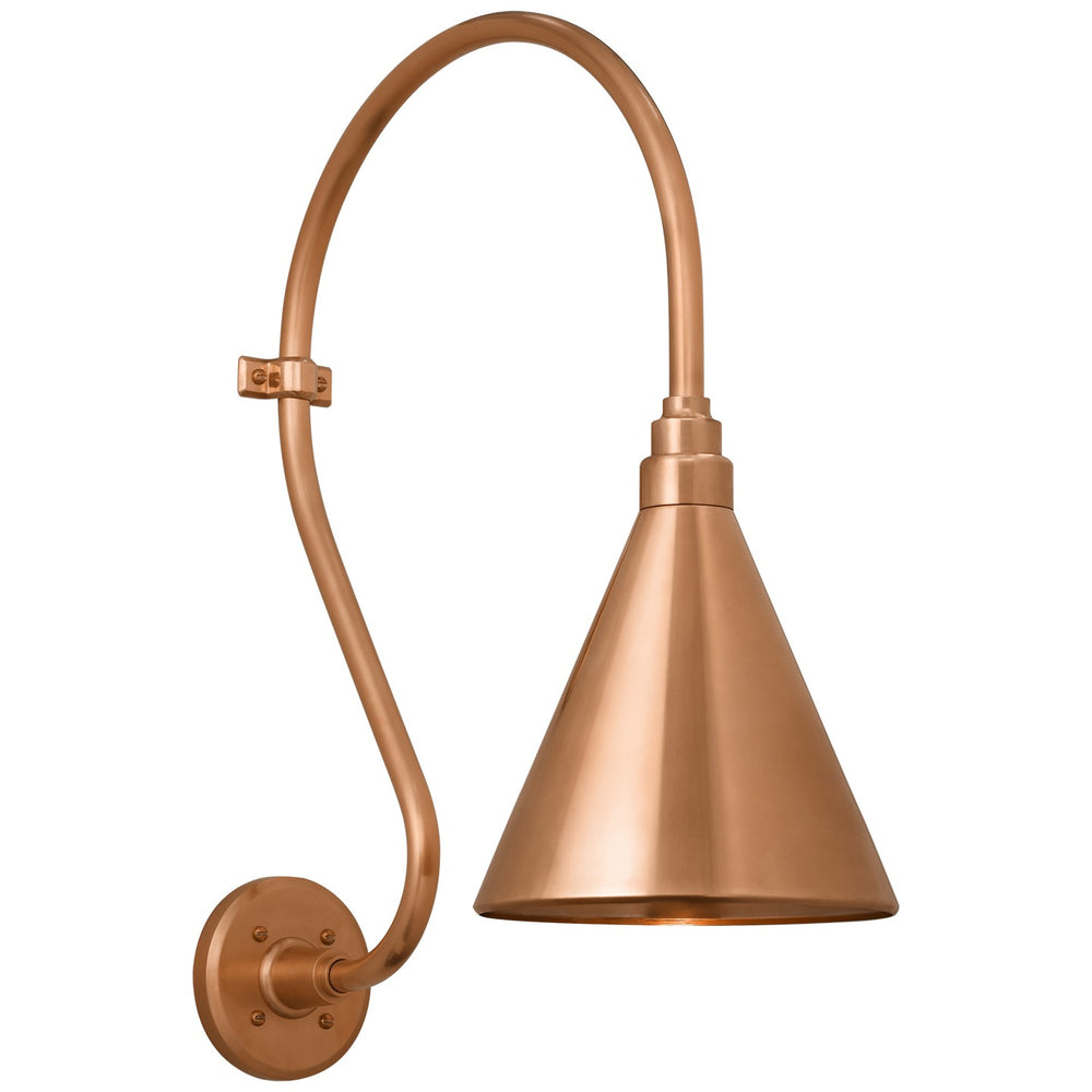 Visual Comfort Signature Canada - LED Barn Light - Academy Barn Light - Soft Copper- Union Lighting Luminaires Decor