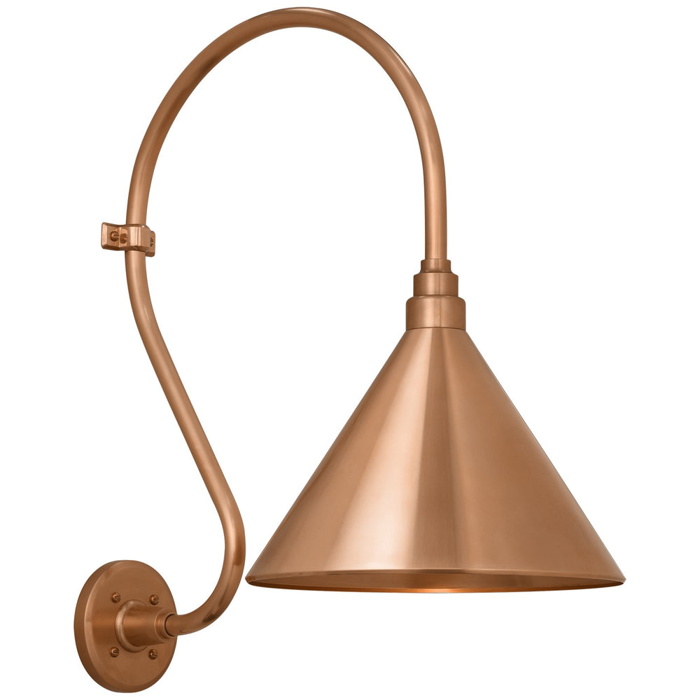 Visual Comfort Signature Canada - LED Barn Light - Academy Barn Light - Soft Copper- Union Lighting Luminaires Decor
