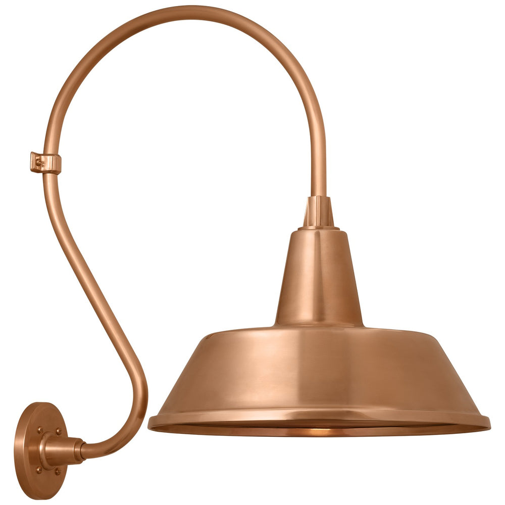 Visual Comfort Signature Canada - LED Barn Light - Academy Barn Light - Soft Copper- Union Lighting Luminaires Decor