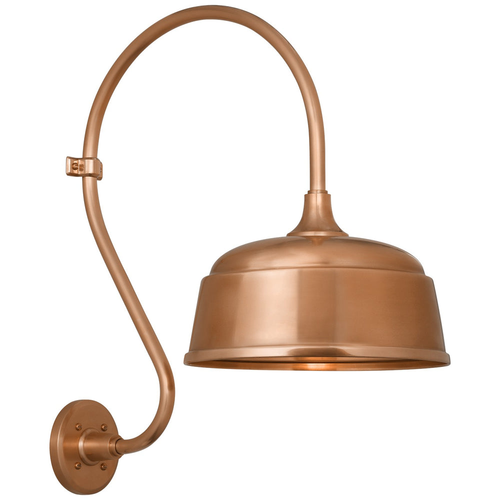 Visual Comfort Signature Canada - LED Barn Light - Academy Barn Light - Soft Copper- Union Lighting Luminaires Decor