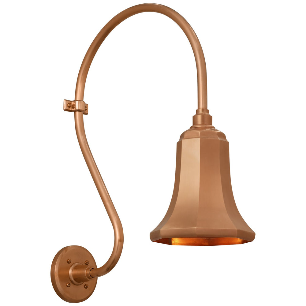 Visual Comfort Signature Canada - LED Barn Light - Academy Barn Light - Soft Copper- Union Lighting Luminaires Decor