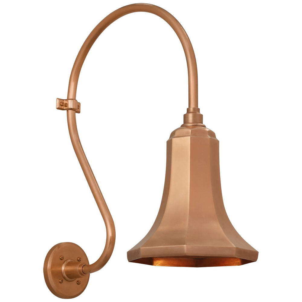 Visual Comfort Signature Canada - LED Barn Light - Academy Barn Light - Soft Copper- Union Lighting Luminaires Decor