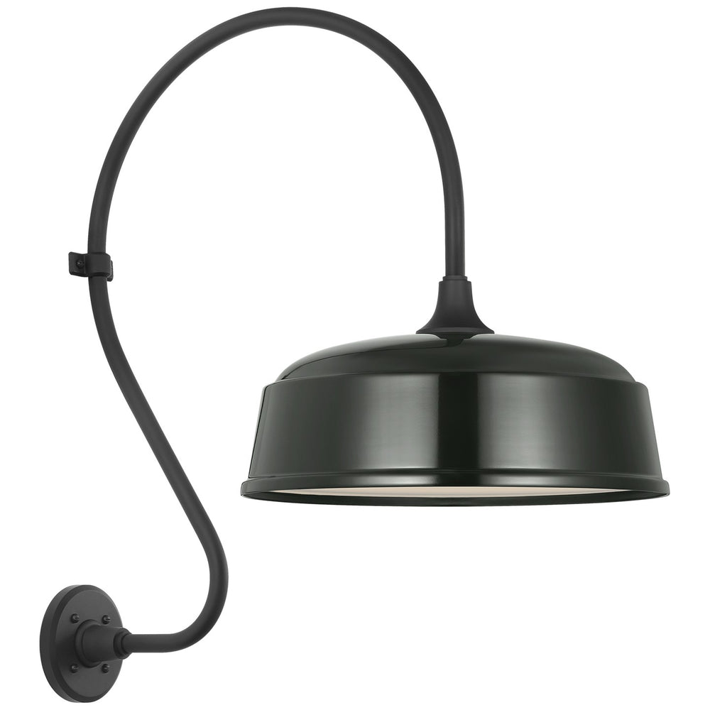 Visual Comfort Signature Canada - LED Barn Light - Academy Barn Light - Matte Black- Union Lighting Luminaires Decor