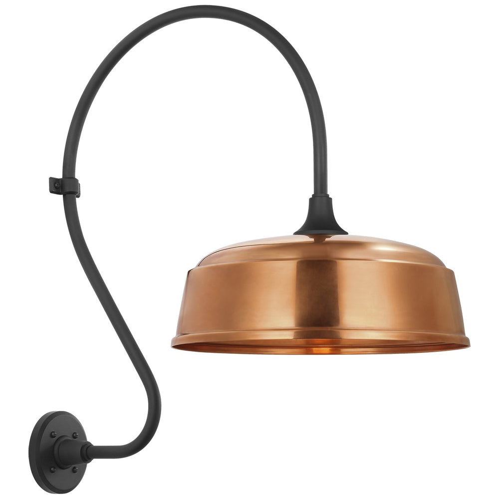 Visual Comfort Signature Canada - LED Barn Light - Academy Barn Light - Matte Black- Union Lighting Luminaires Decor