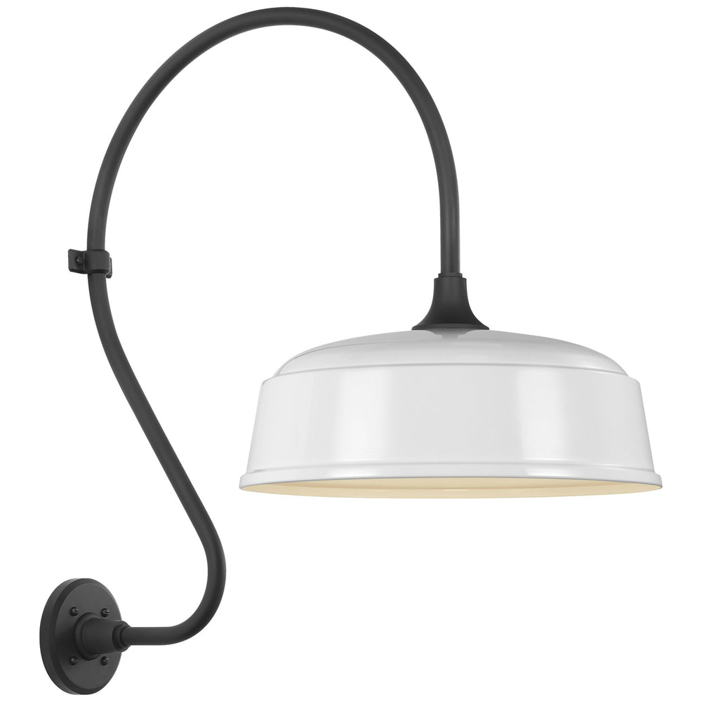 Visual Comfort Signature Canada - LED Barn Light - Academy Barn Light - Matte Black- Union Lighting Luminaires Decor