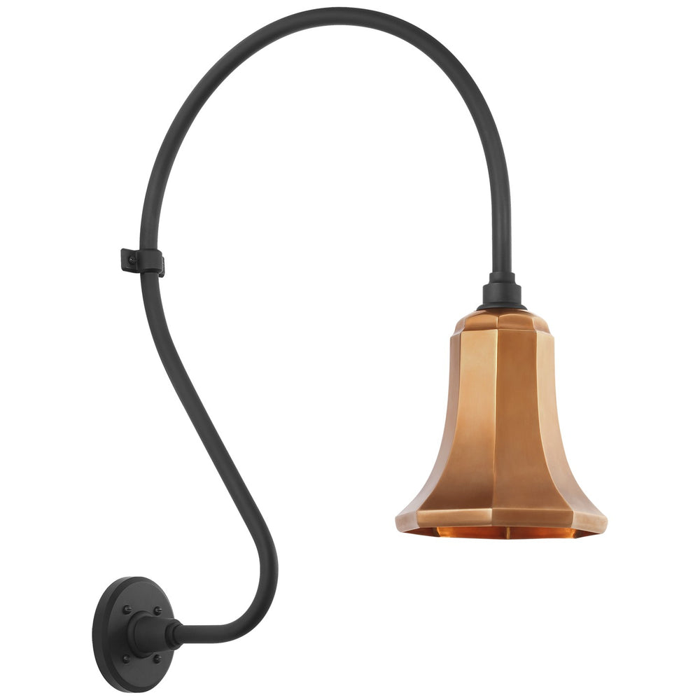 Visual Comfort Signature Canada - LED Barn Light - Academy Barn Light - Matte Black- Union Lighting Luminaires Decor