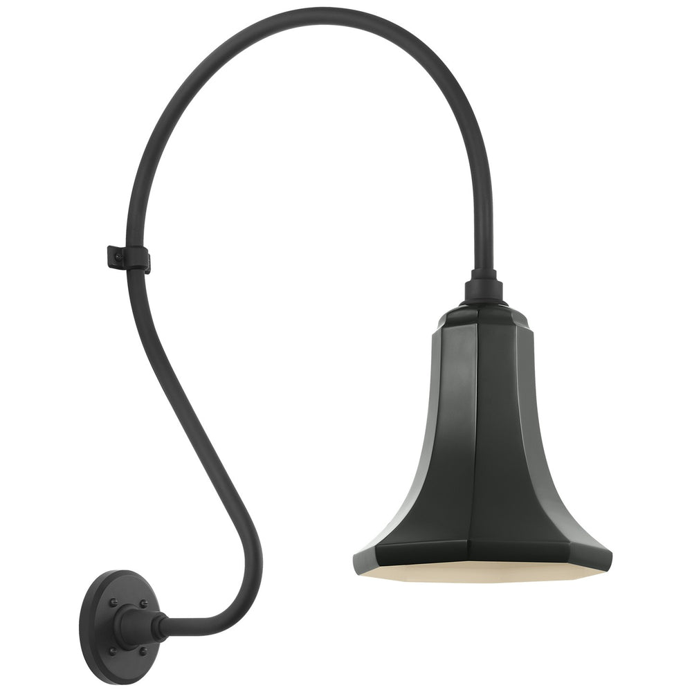 Visual Comfort Signature Canada - LED Barn Light - Academy Barn Light - Matte Black- Union Lighting Luminaires Decor