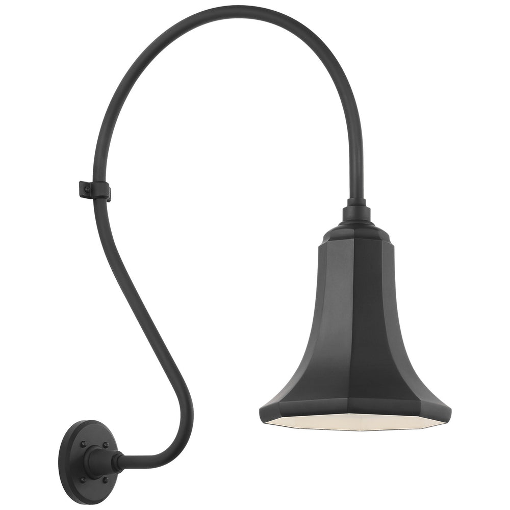 Visual Comfort Signature Canada - LED Barn Light - Academy Barn Light - Matte Black- Union Lighting Luminaires Decor