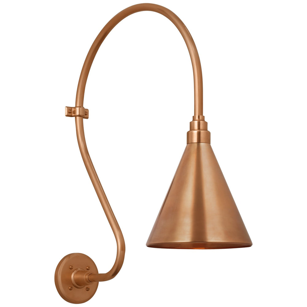Visual Comfort Signature Canada - LED Barn Light - Academy Barn Light - Soft Copper- Union Lighting Luminaires Decor