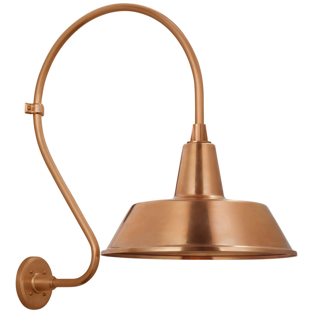 Visual Comfort Signature Canada - LED Barn Light - Academy Barn Light - Soft Copper- Union Lighting Luminaires Decor