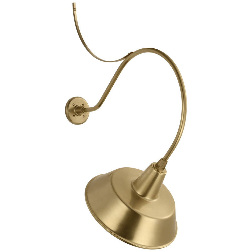 Visual Comfort Signature Canada - LED Barn Light - Academy Barn Light - Hand-Rubbed Antique Brass- Union Lighting Luminaires Decor