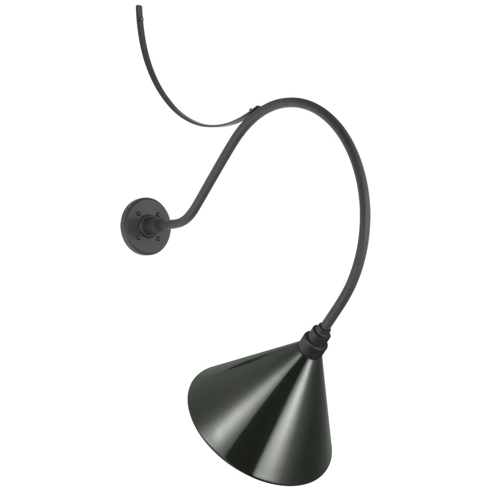 Visual Comfort Signature Canada - LED Barn Light - Academy Barn Light - Matte Black- Union Lighting Luminaires Decor