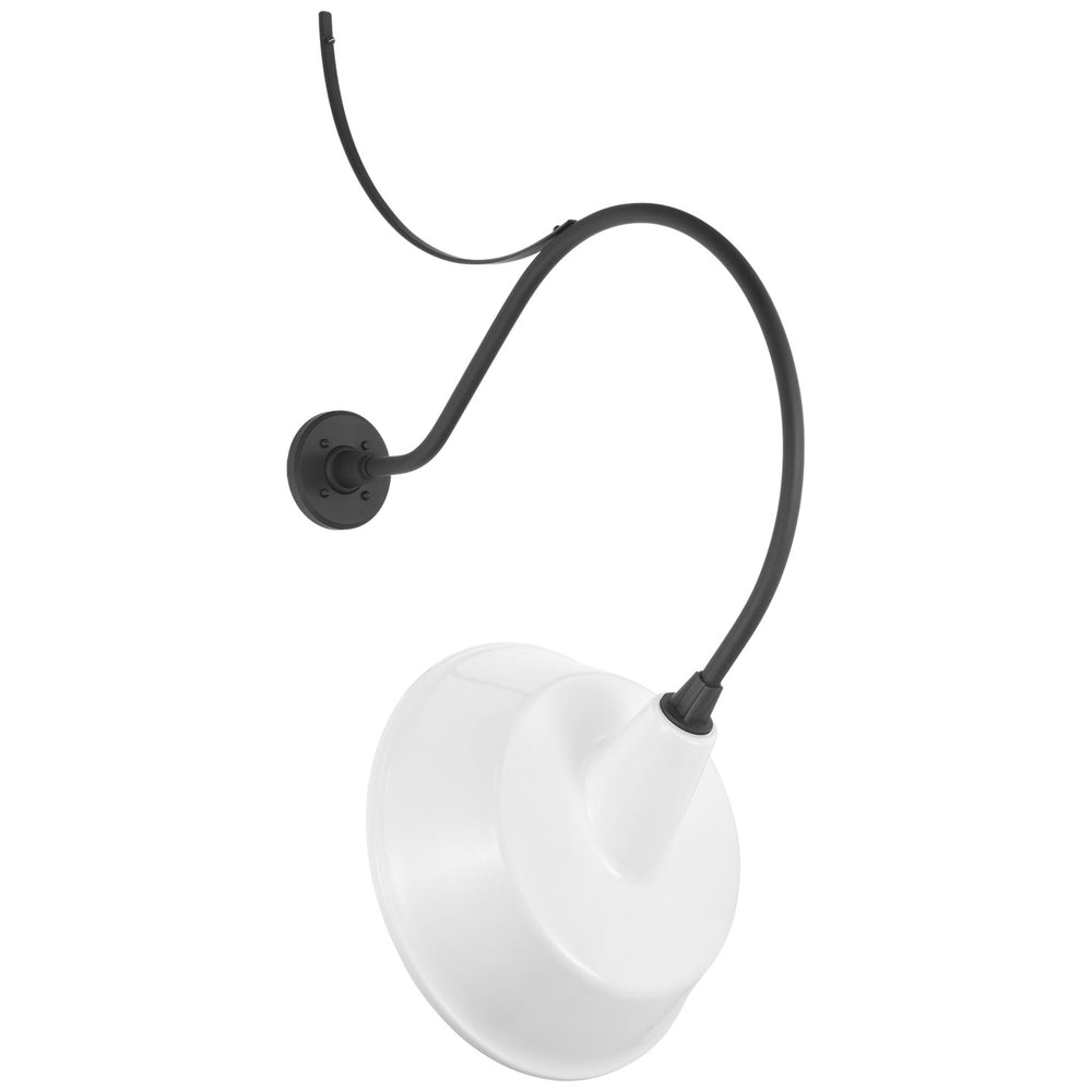 Visual Comfort Signature Canada - LED Barn Light - Academy Barn Light - Matte Black- Union Lighting Luminaires Decor