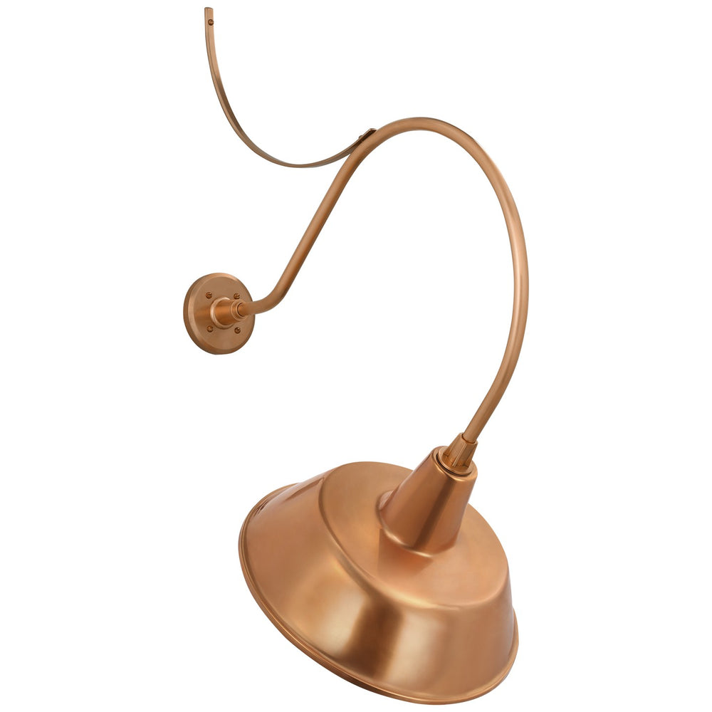 Visual Comfort Signature Canada - LED Barn Light - Academy Barn Light - Soft Copper- Union Lighting Luminaires Decor