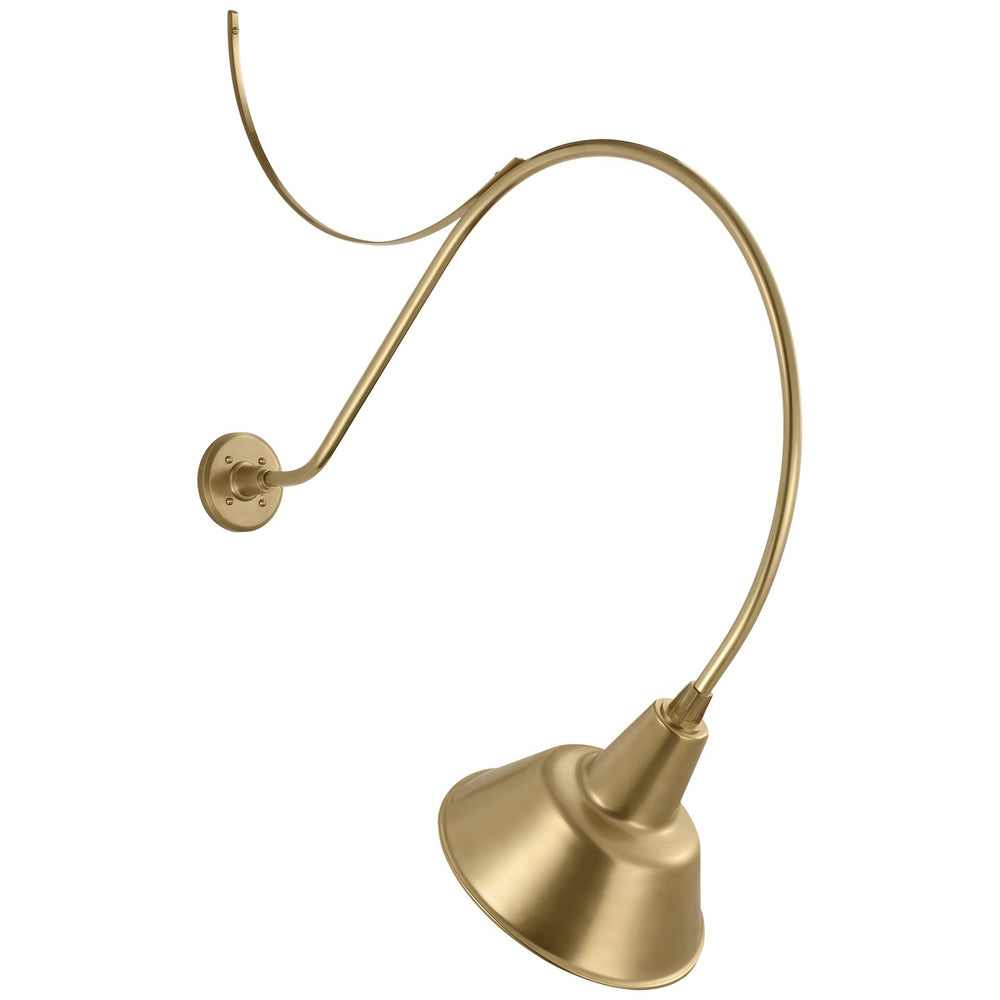 Visual Comfort Signature Canada - LED Barn Light - Academy Barn Light - Hand-Rubbed Antique Brass- Union Lighting Luminaires Decor