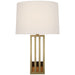 Ralph Lauren Canada - LED Table Lamp - Penrose - Natural Brass- Union Lighting Luminaires Decor