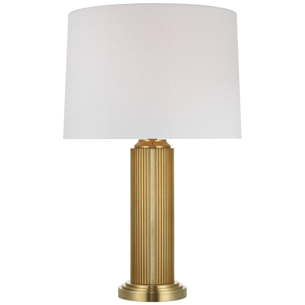 Ralph Lauren Canada - LED Table Lamp - Langton - Natural Brass- Union Lighting Luminaires Decor