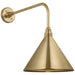 Visual Comfort Signature Canada - LED Barn Light - Academy Barn Light - Hand-Rubbed Antique Brass- Union Lighting Luminaires Decor
