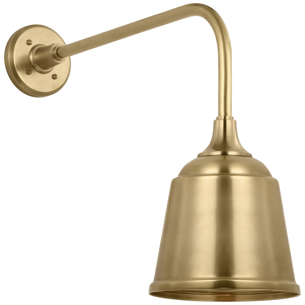 Visual Comfort Signature Canada - LED Barn Light - Academy Barn Light - Hand-Rubbed Antique Brass- Union Lighting Luminaires Decor