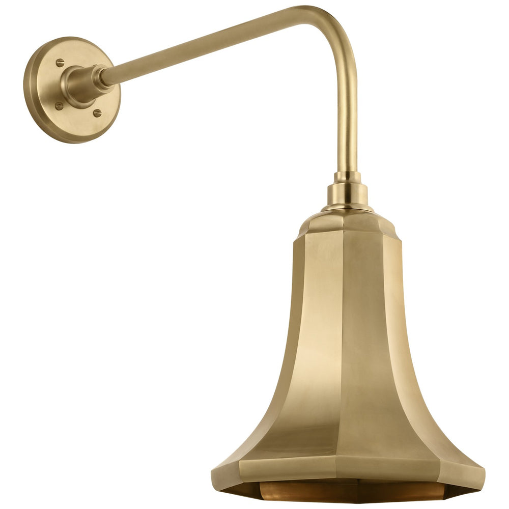 Visual Comfort Signature Canada - LED Barn Light - Academy Barn Light - Hand-Rubbed Antique Brass- Union Lighting Luminaires Decor
