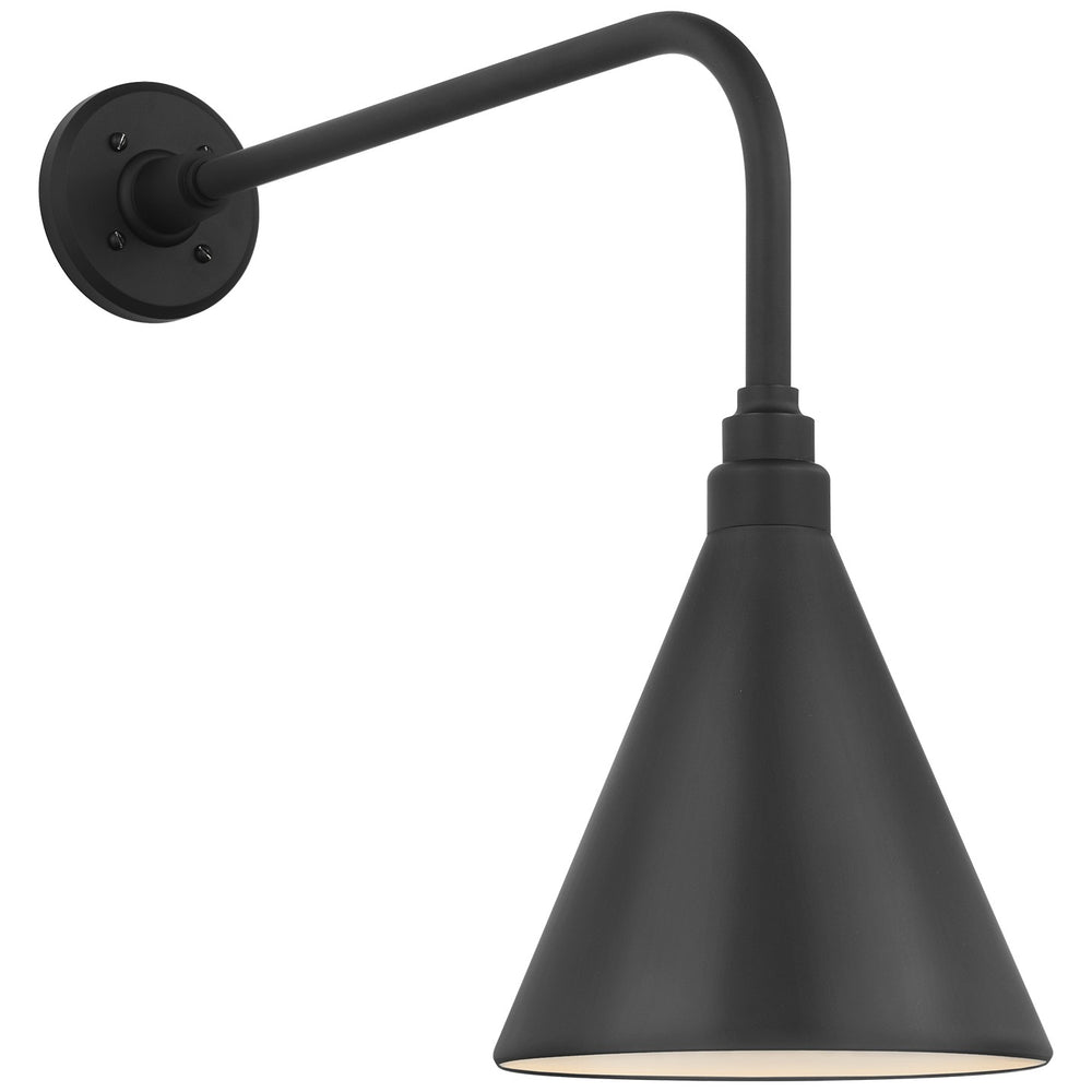 Visual Comfort Signature Canada - LED Barn Light - Academy Barn Light - Matte Black- Union Lighting Luminaires Decor