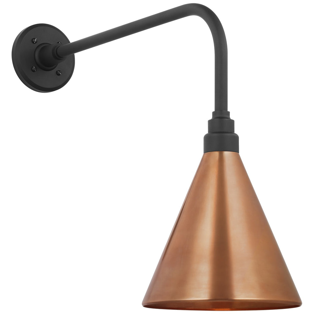 Visual Comfort Signature Canada - LED Barn Light - Academy Barn Light - Matte Black- Union Lighting Luminaires Decor