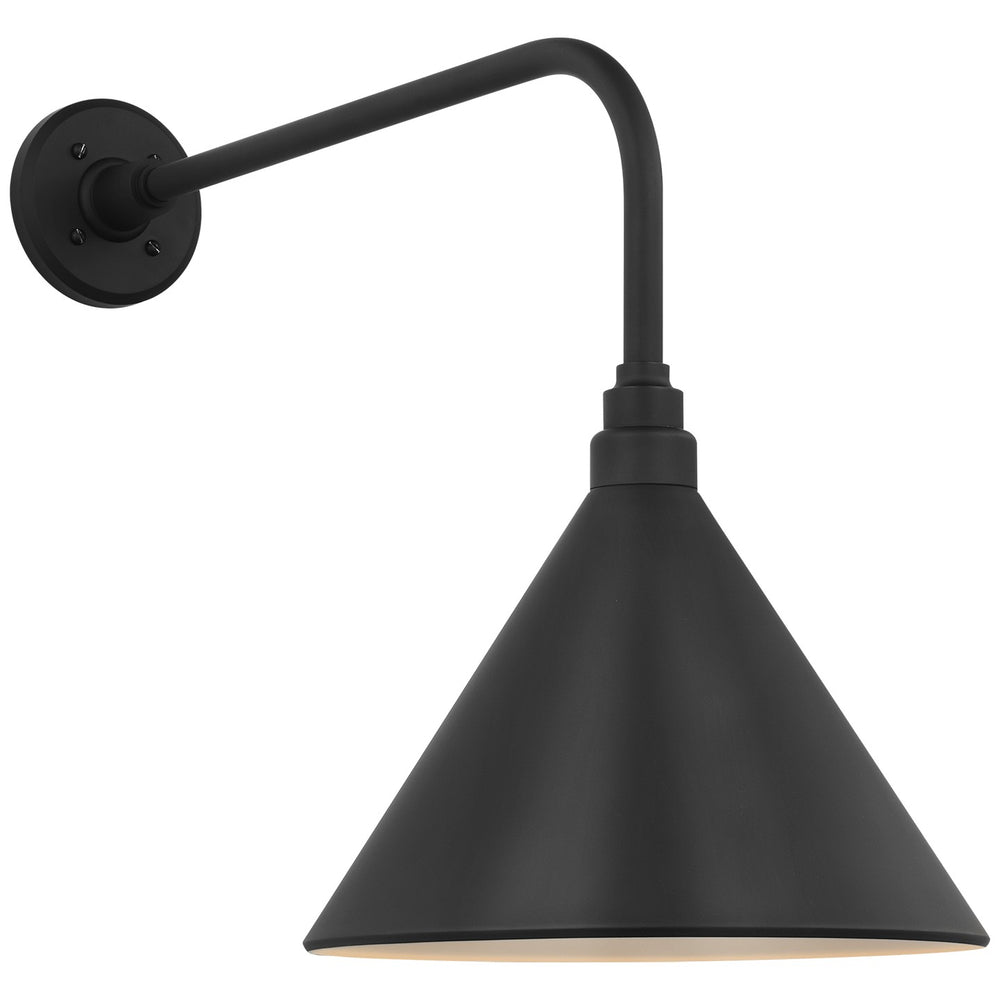 Visual Comfort Signature Canada - LED Barn Light - Academy Barn Light - Matte Black- Union Lighting Luminaires Decor