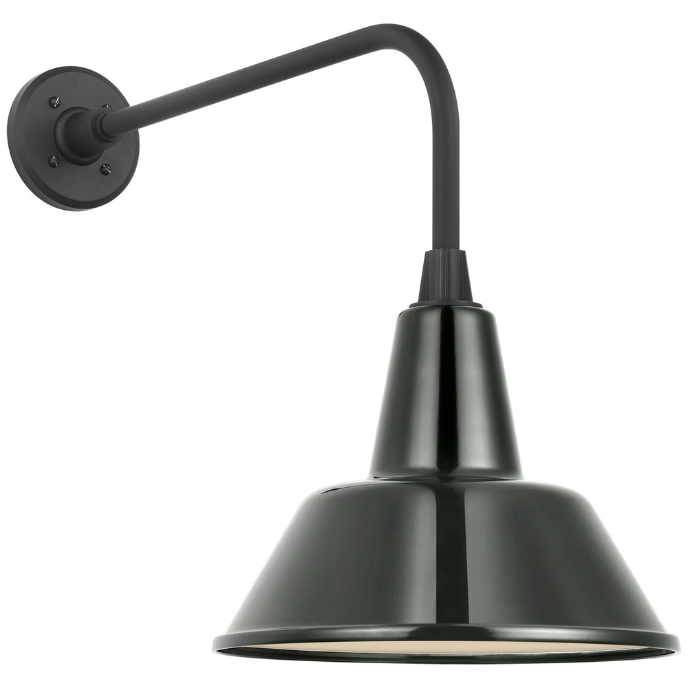 Visual Comfort Signature Canada - LED Barn Light - Academy Barn Light - Matte Black- Union Lighting Luminaires Decor