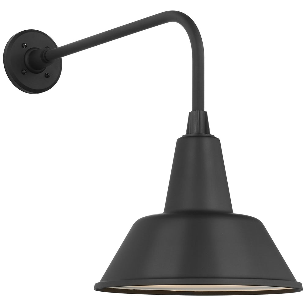 Visual Comfort Signature Canada - LED Barn Light - Academy Barn Light - Matte Black- Union Lighting Luminaires Decor