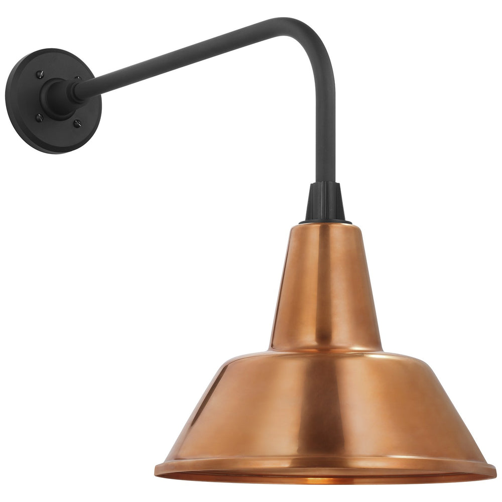 Visual Comfort Signature Canada - LED Barn Light - Academy Barn Light - Matte Black- Union Lighting Luminaires Decor