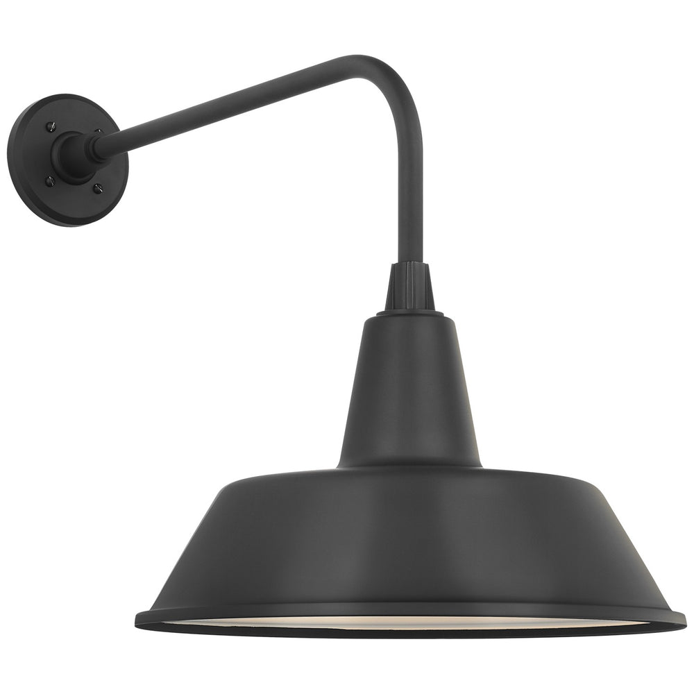 Visual Comfort Signature Canada - LED Barn Light - Academy Barn Light - Matte Black- Union Lighting Luminaires Decor