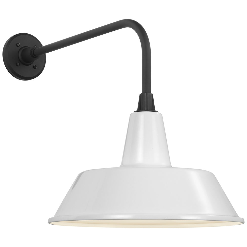 Visual Comfort Signature Canada - LED Barn Light - Academy Barn Light - Matte Black- Union Lighting Luminaires Decor