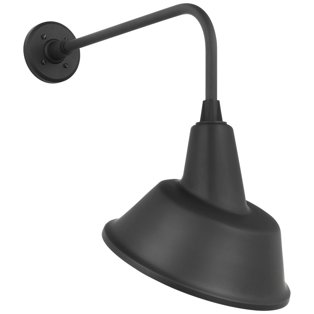 Visual Comfort Signature Canada - LED Barn Light - Academy Barn Light - Matte Black- Union Lighting Luminaires Decor