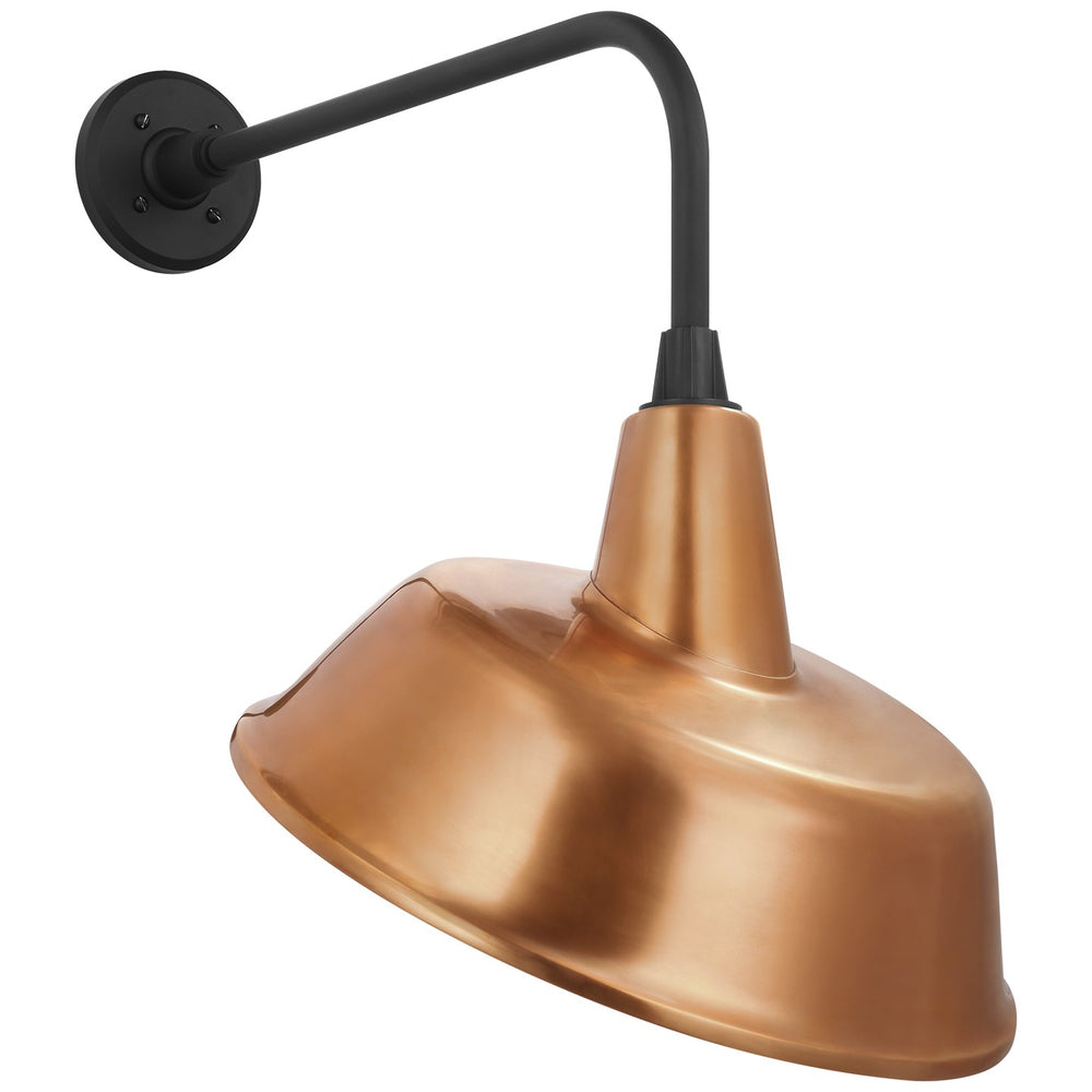 Visual Comfort Signature Canada - LED Barn Light - Academy Barn Light - Matte Black- Union Lighting Luminaires Decor
