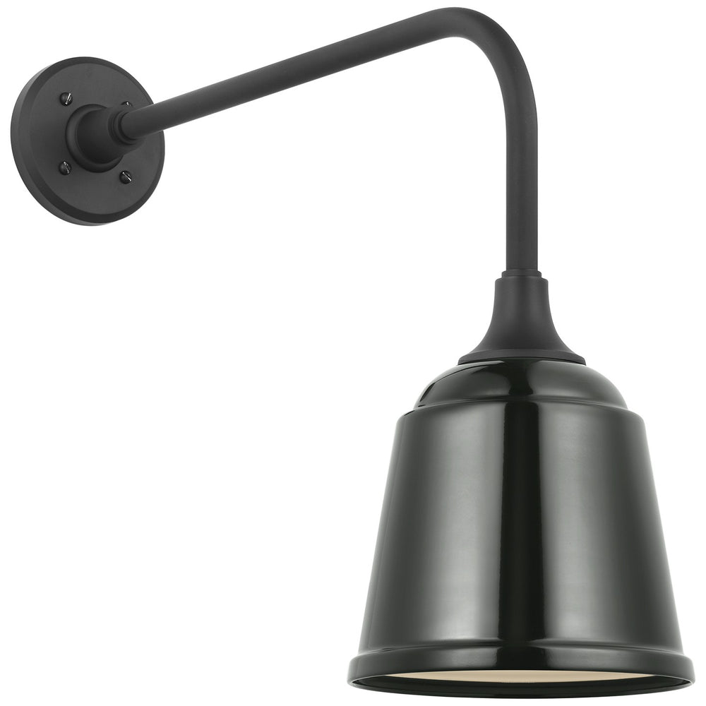 Visual Comfort Signature Canada - LED Barn Light - Academy Barn Light - Matte Black- Union Lighting Luminaires Decor