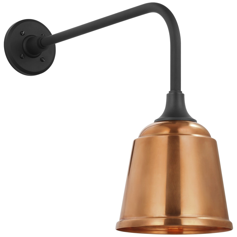 Visual Comfort Signature Canada - LED Barn Light - Academy Barn Light - Matte Black- Union Lighting Luminaires Decor