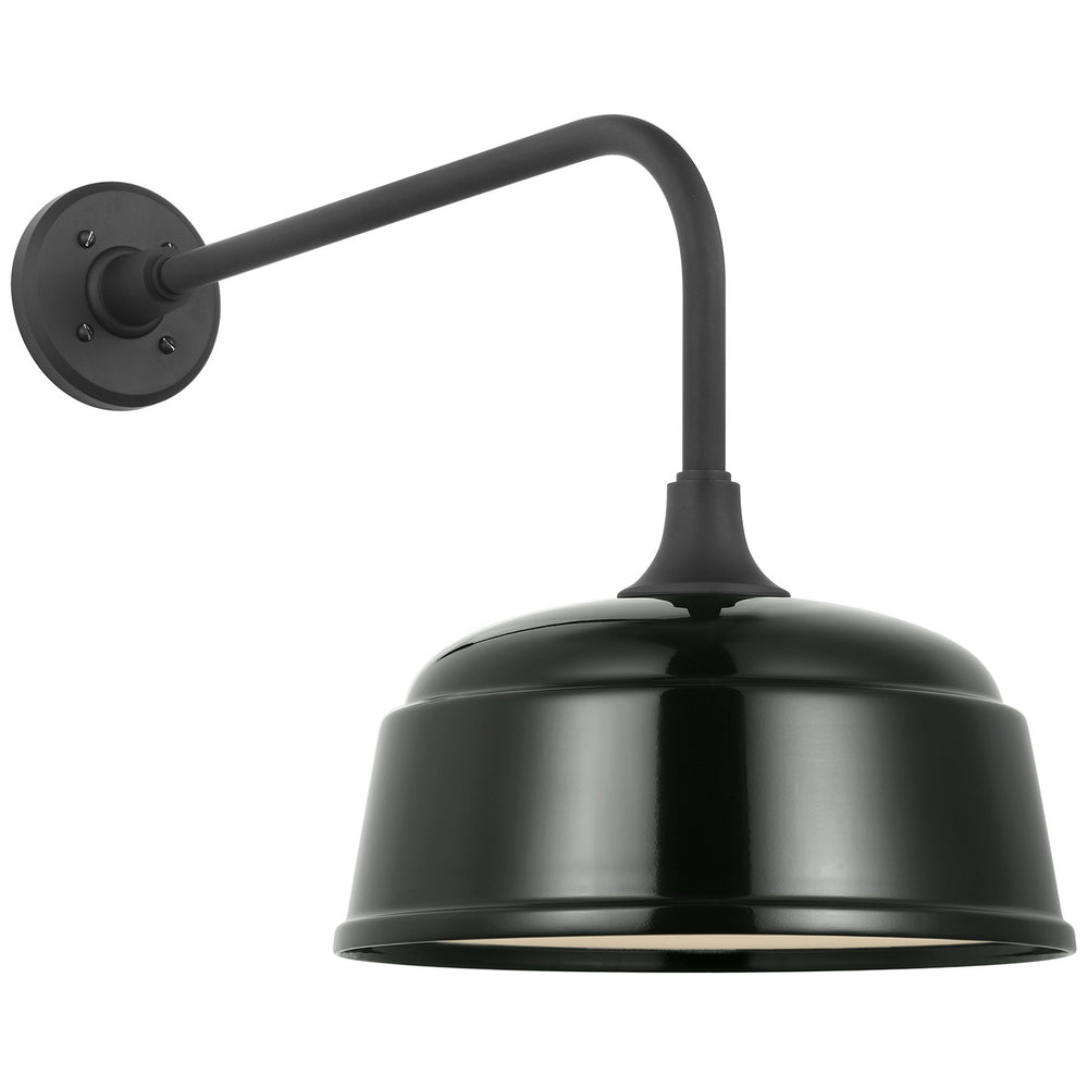 Visual Comfort Signature Canada - LED Barn Light - Academy Barn Light - Matte Black- Union Lighting Luminaires Decor