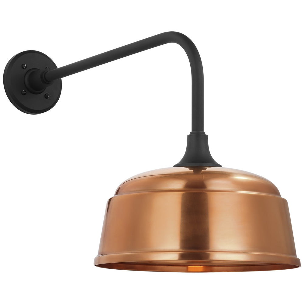 Visual Comfort Signature Canada - LED Barn Light - Academy Barn Light - Matte Black- Union Lighting Luminaires Decor